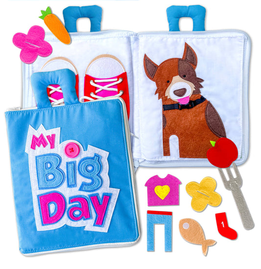 Fabric Activity Book - My Big Day